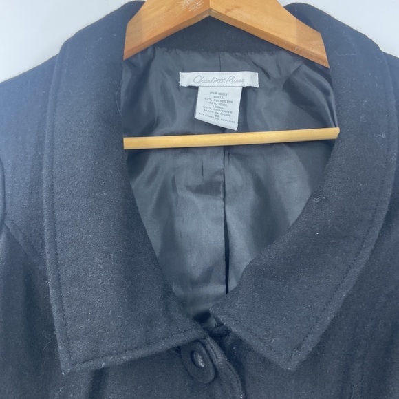 Charlotte Russe black crop style black jacket - Picture 2 of 11